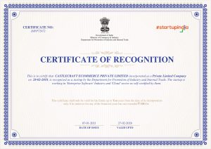 StartupIndia DPIIT Certified